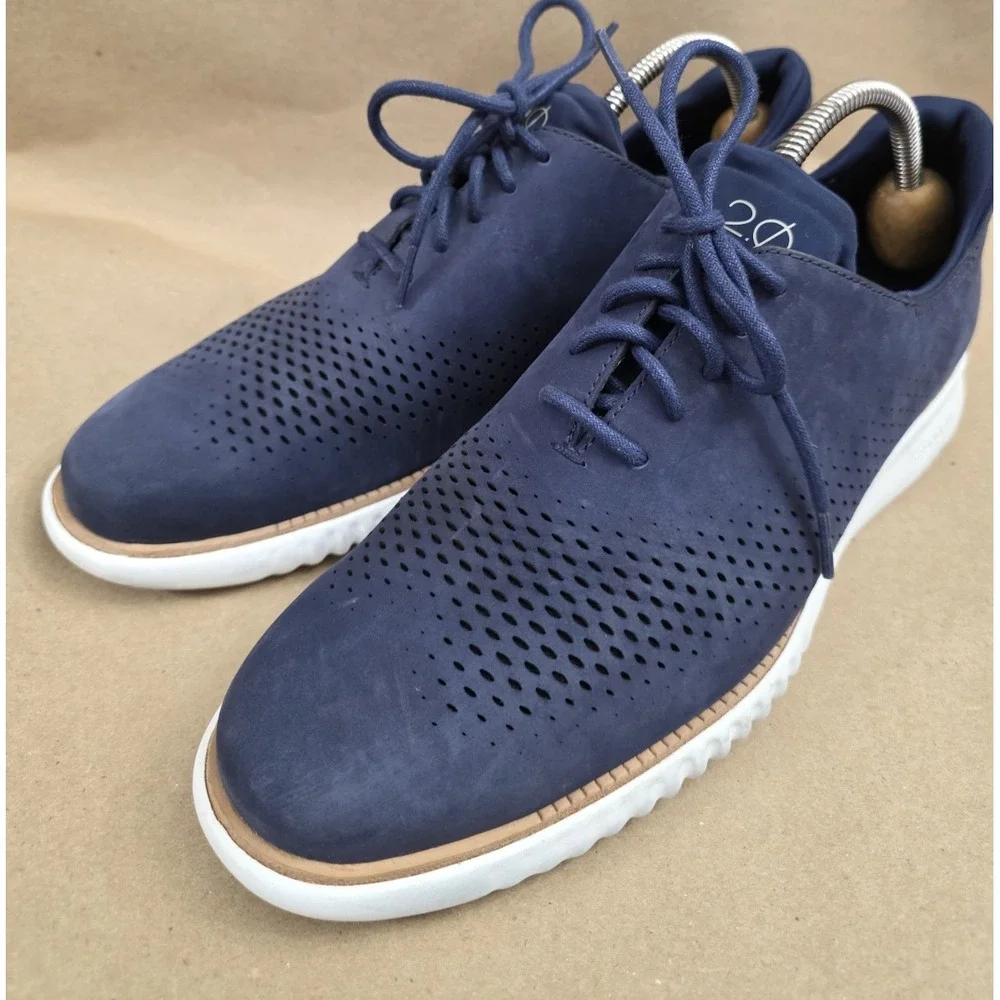 Cole Haan (Sz 10.5 M) Zero Grand Laser Men's Wingtip Oxford Casual Shoes C23806
